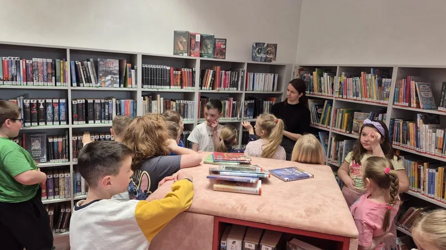 16.4. Prvňáčci v knihovně